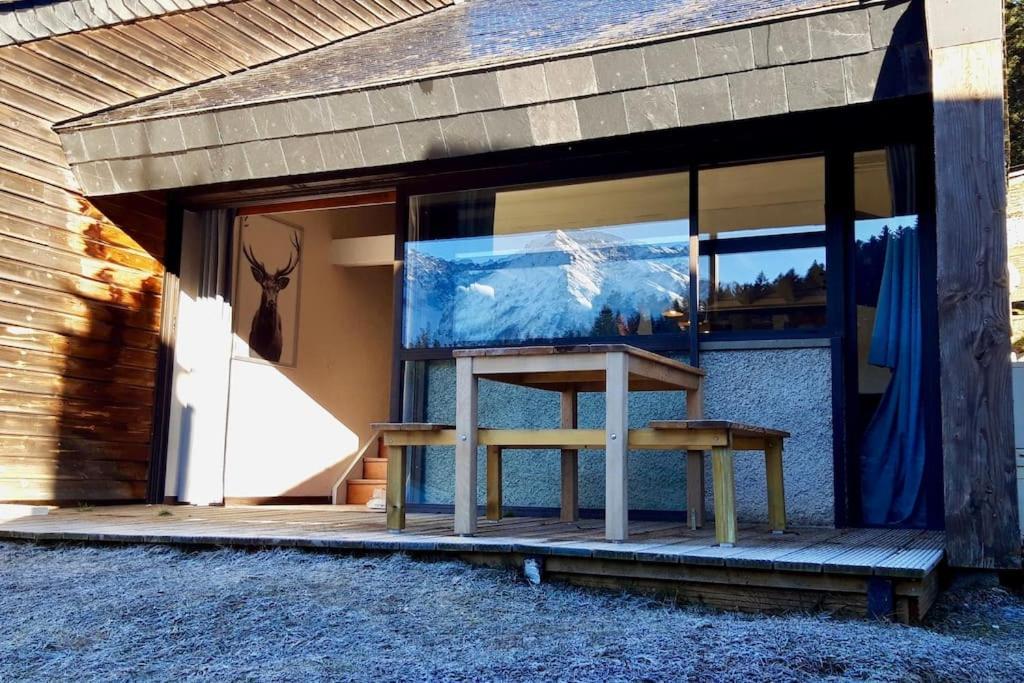 La Cabane Du Cerf A Payolle Campan Kültér fotó